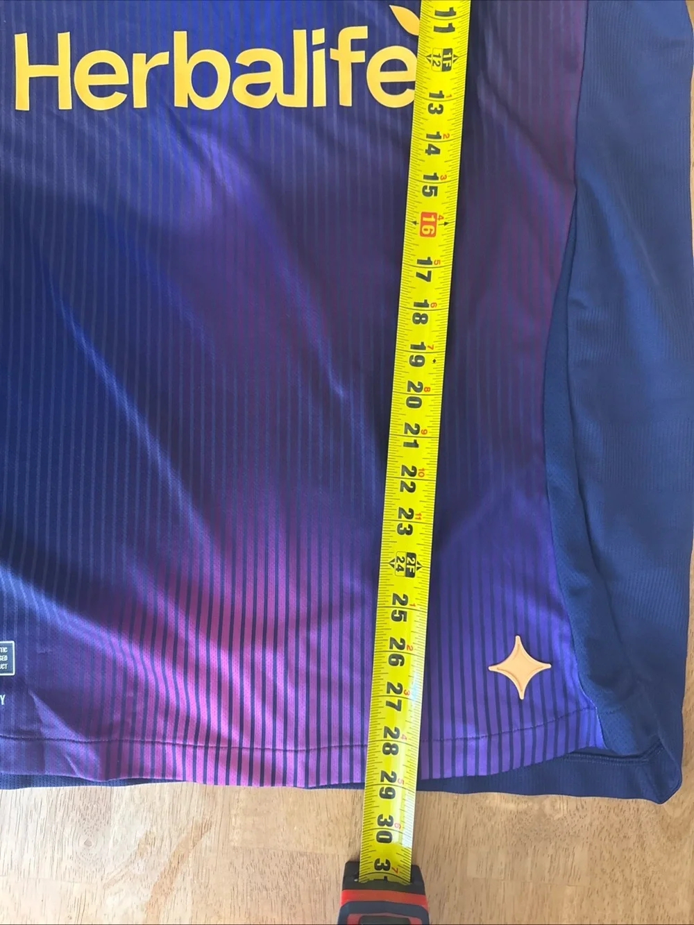 Adidas LA Galaxy 2025/26 Away Authentic MLS AeroReady Jersey XL $150